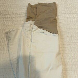 White Maternity Jeans